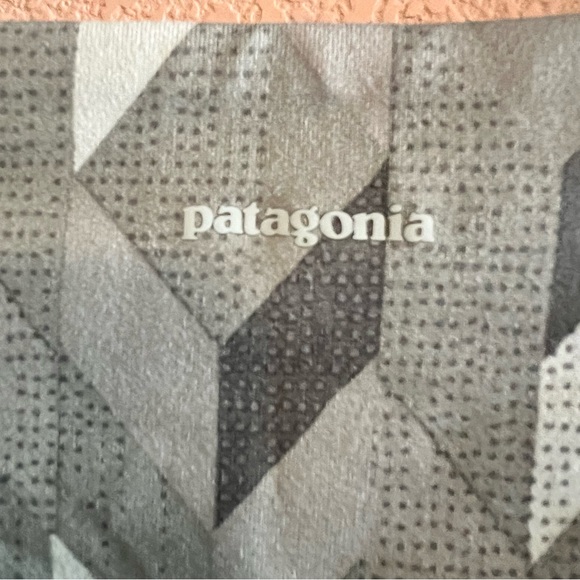 Patagonia 3/4 Length Compression Running Training Tights Green Size Large - Picture 7 of 9